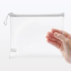 Muji Estuche transparente de TPU 16x19.5cm