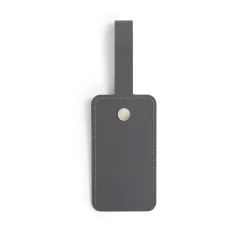 Best Muji Etiqueta de equipaje de cuero reciclado - Graphite