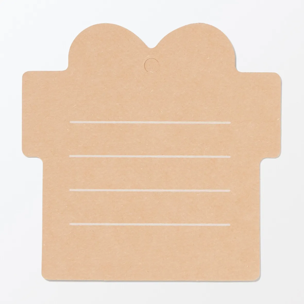 Hot Muji Etiquetas de regalo - Regalo, paquete de 3