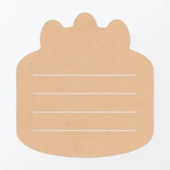 Muji Etiquetas de regalo - Tarta, paquete de 3