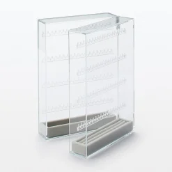 Online Muji Expositor de pendientes Doble