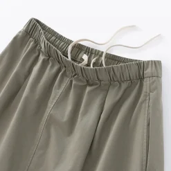 Sale Muji Falda cómoda de corte midi y algodón lavado para mujer