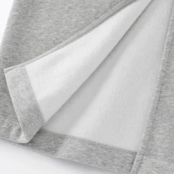 Discount Muji Falda midi de mezcla de algodón y tejido de sudadera ligera para mujer