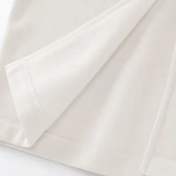 Discount Muji Falda midi de mezcla de algodón y tejido de sudadera ligera para mujer