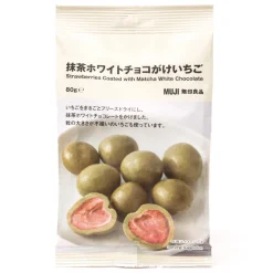 Best Muji Fresas bañadas en chocolate blanco y matcha