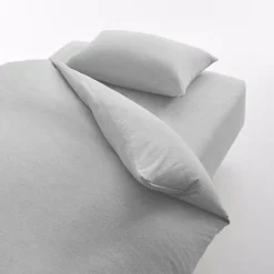 Sale Muji Funda de almohada de algodón jersey