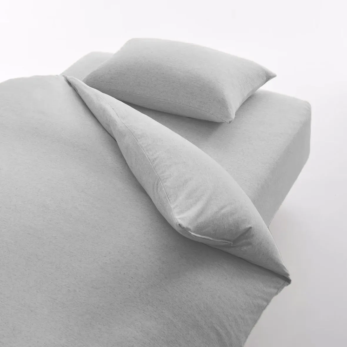 Clearance Muji Funda de edredón de algodón jersey ‐ Doble grande