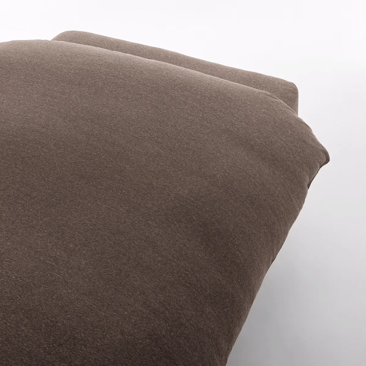 Clearance Muji Funda de edredón de algodón jersey ‐ Doble grande
