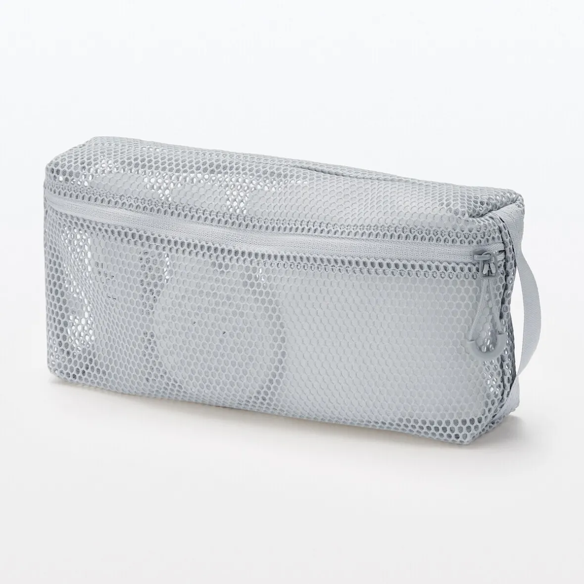 New Muji Funda de malla de poliéster - Mediana, Gris