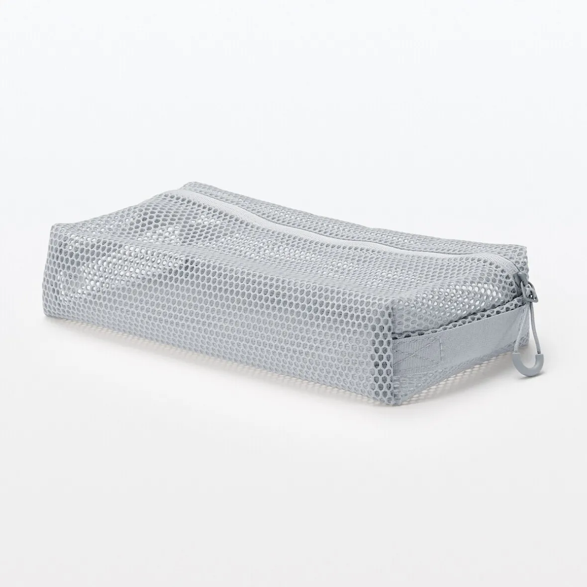 New Muji Funda de malla de poliéster - Mediana, Gris