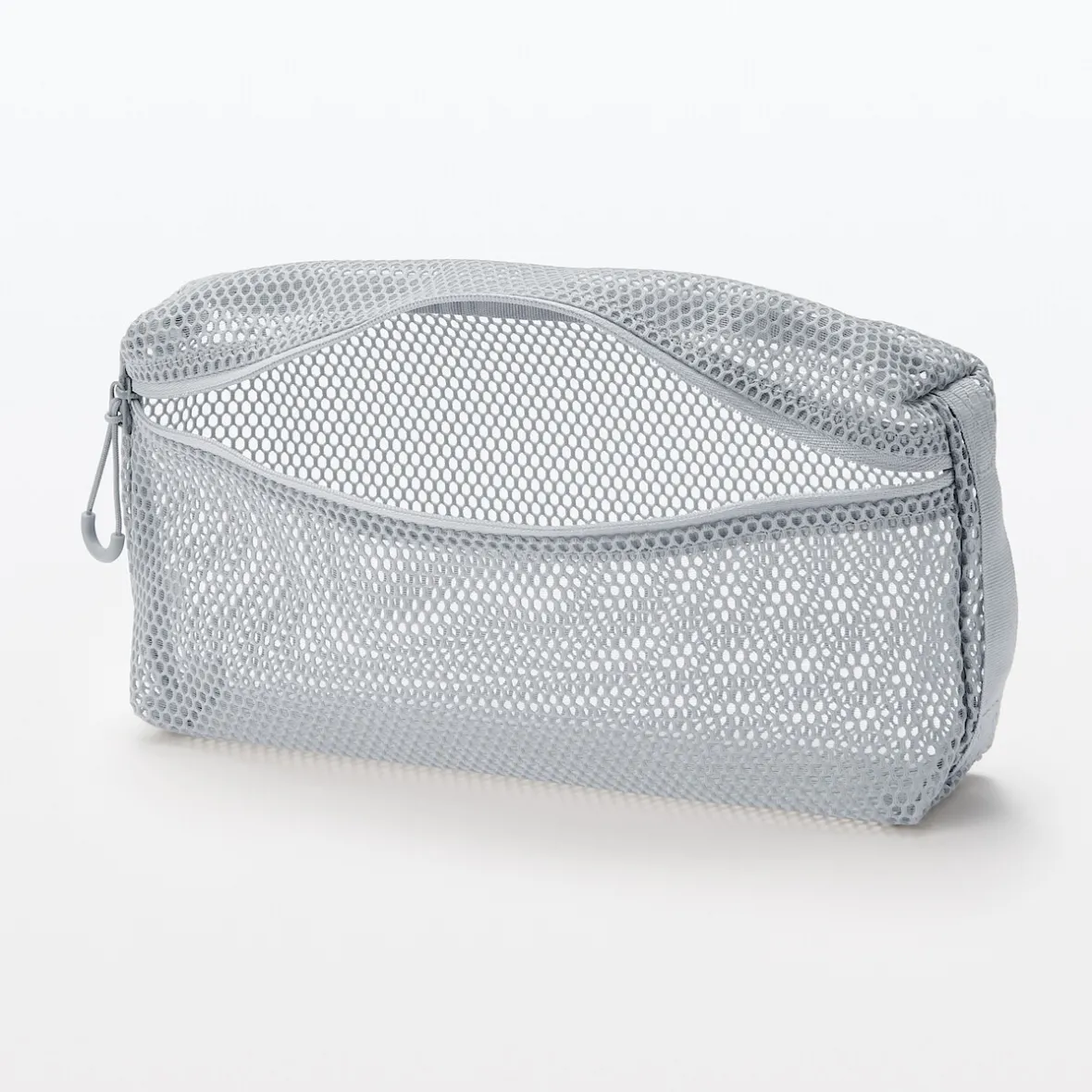 New Muji Funda de malla de poliéster - Mediana, Gris