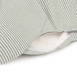 Outlet Muji Funda nórdica de algodón con acabado lavado ‐ Doble grande, Rayé
