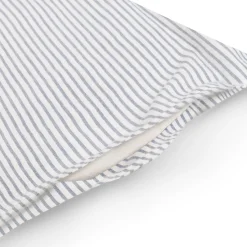 New Muji Funda nórdica de algodón con acabado lavado ‐ Individual, Rayé