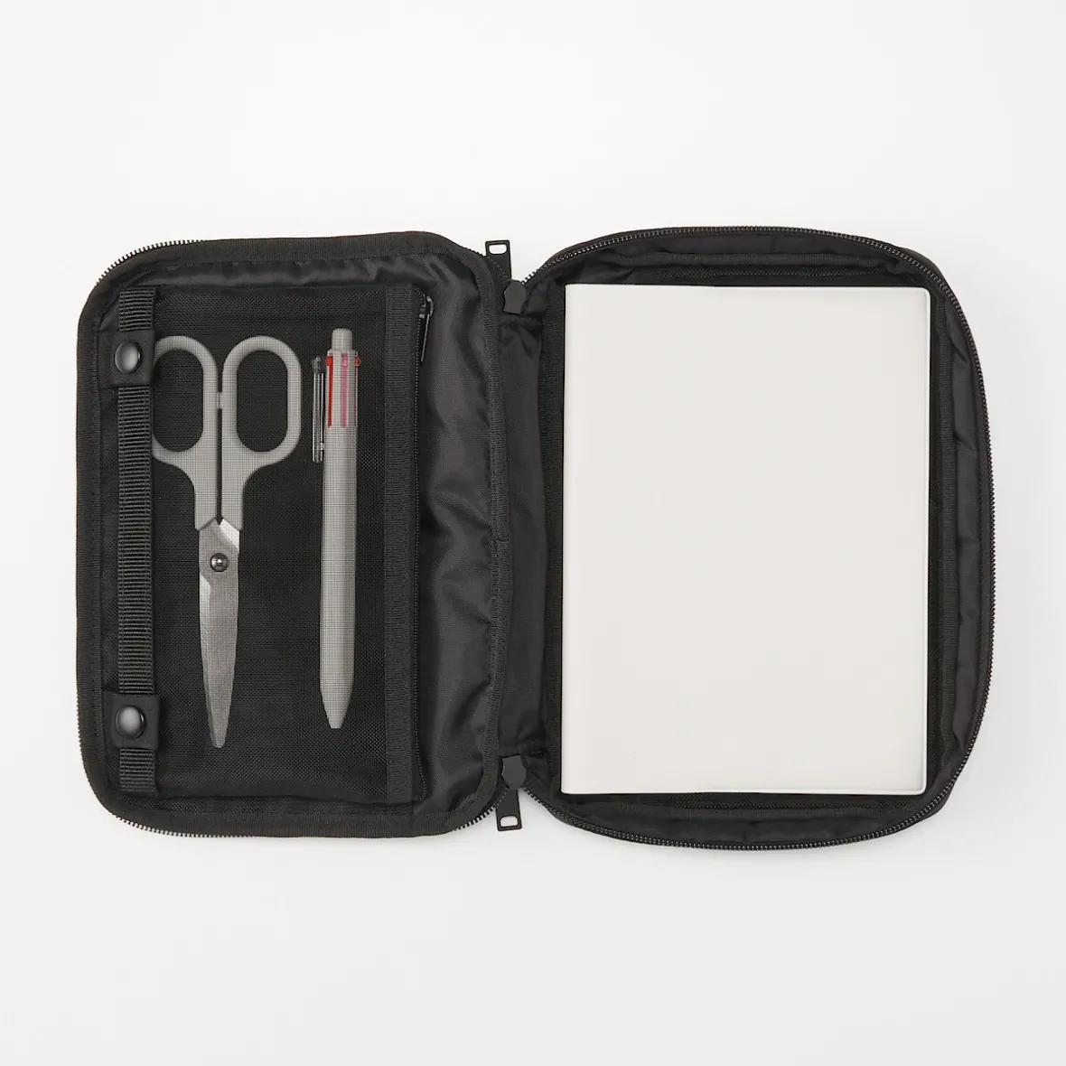 Online Muji Funda para agenda de poliéster con estuche para bolígrafos B6