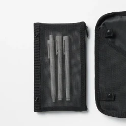 Online Muji Funda para agenda de poliéster con estuche para bolígrafos B6