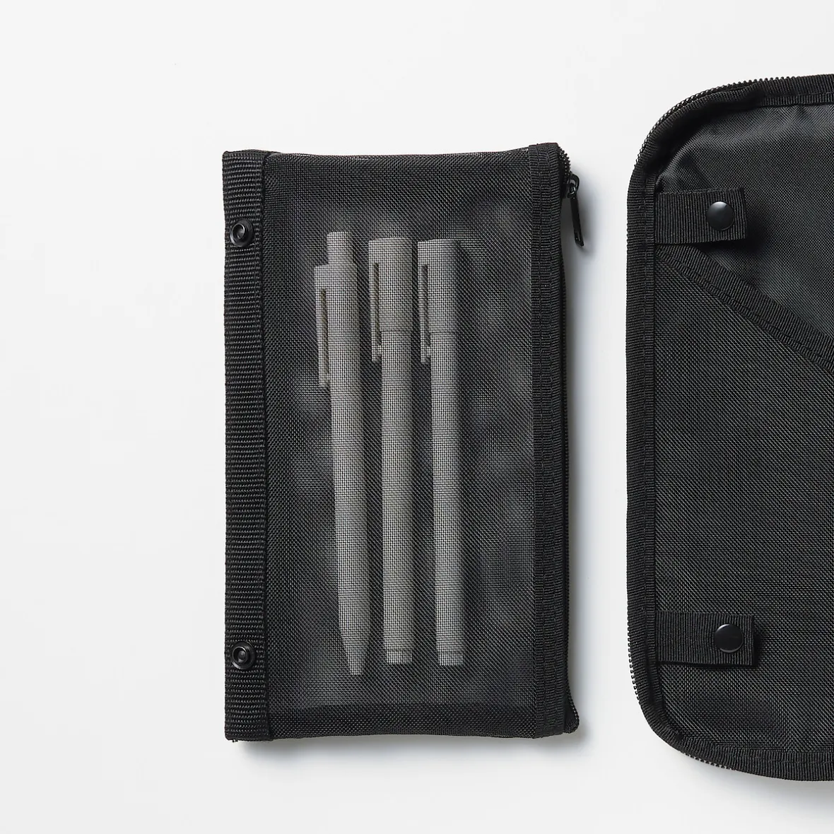 Online Muji Funda para agenda de poliéster con estuche para bolígrafos B6