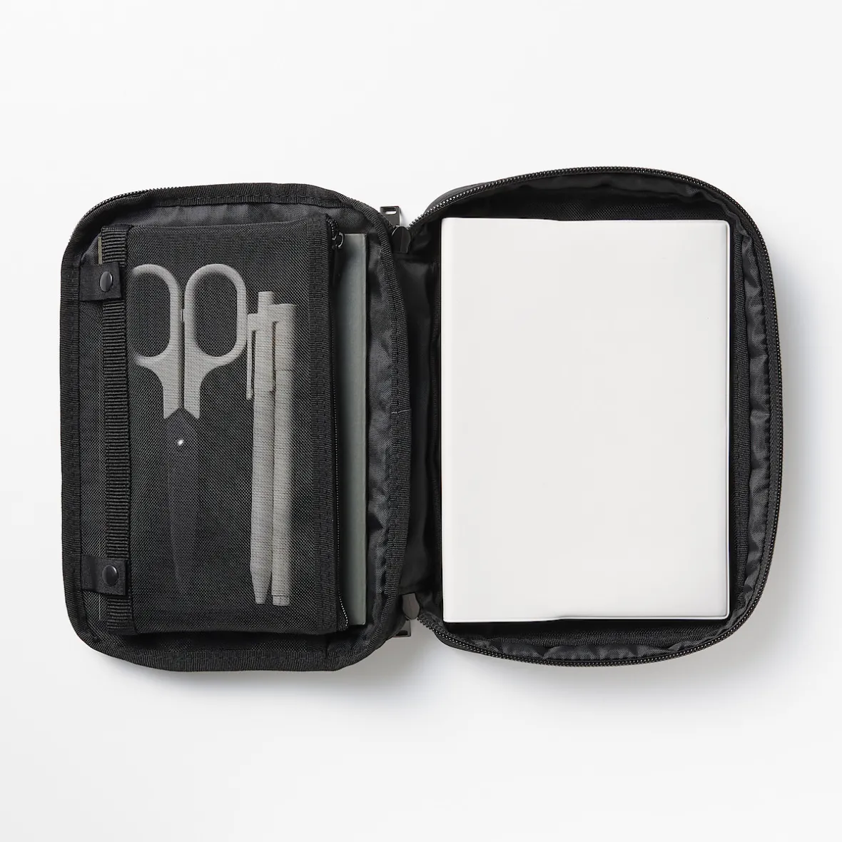 Online Muji Funda para agenda de poliéster con estuche para bolígrafos B6