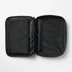 Muji Funda para agenda de poliéster con estuche para bolígrafos A5