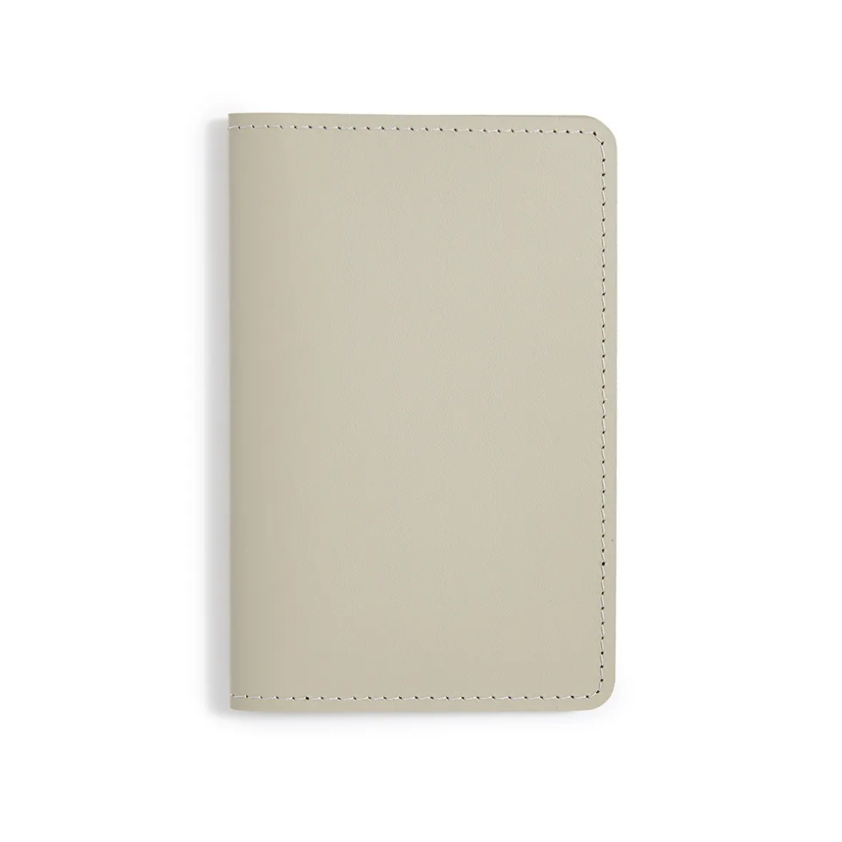 Sale Muji Funda para pasaporte de cuero reciclado - Aschgrau