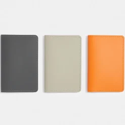 Online Muji Funda para pasaporte de cuero reciclado - Graphite