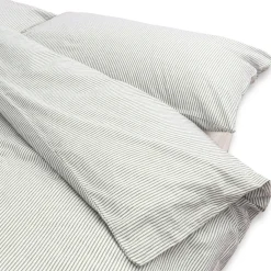 Clearance Muji Fundas de almohada de algodón lavado ‐ Conjunto de 2