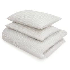 Clearance Muji Fundas de almohada de algodón lavado ‐ Conjunto de 2