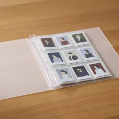 Sale Muji Fundas transparentes para A4 de ancho ‐ 9 compartimentos, tamaño de foto de cámara instantánea