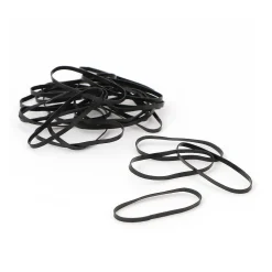 New Muji Gomas de pelo negras