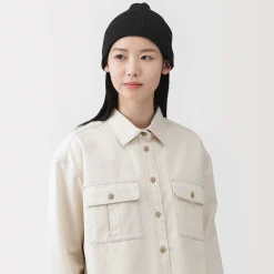 Discount Muji Gorro de algodón y seda