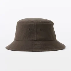 Online Muji Gorro de pescador de sarga de algodón