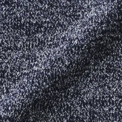 Online Muji Jersey de cuello redondo en textura bouclé de mezcla de algodón para mujer