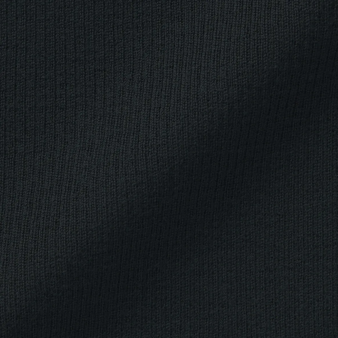 Outlet Muji Jersey de lana con cuello de tortuga acanalado