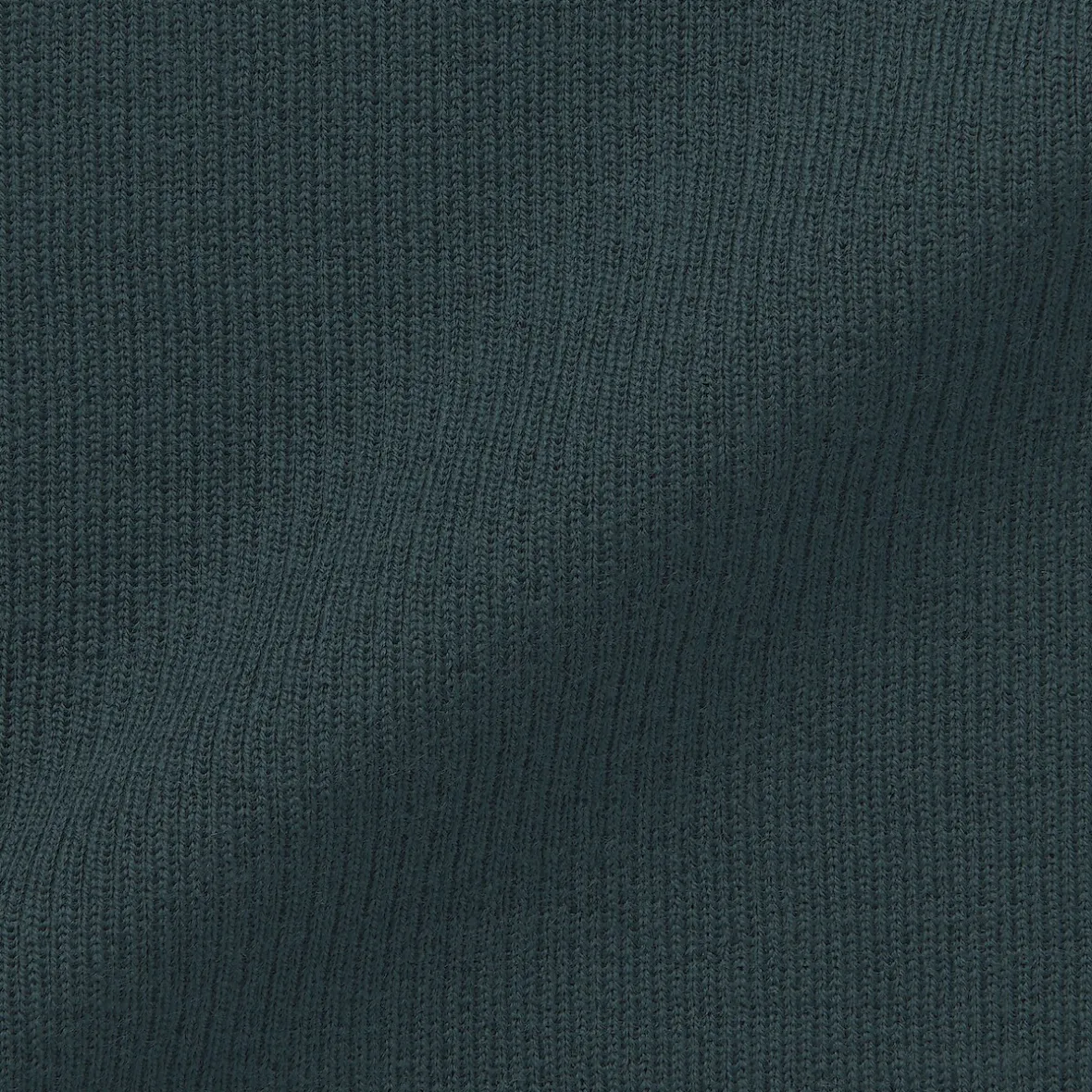 Outlet Muji Jersey de lana con cuello de tortuga acanalado