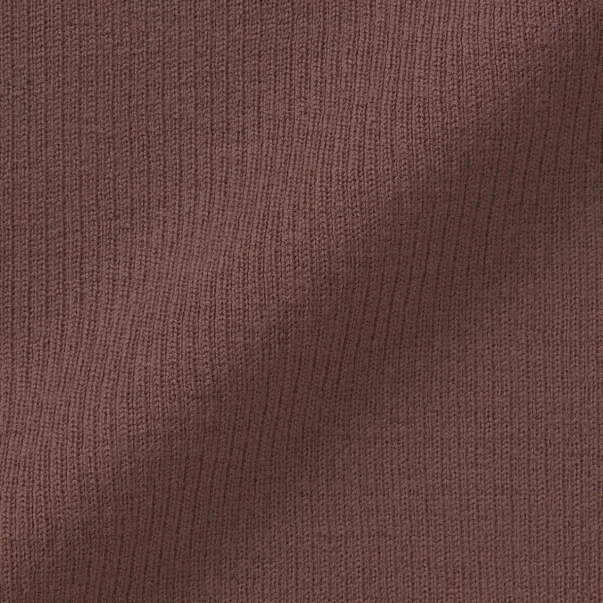 Outlet Muji Jersey de lana con cuello de tortuga acanalado