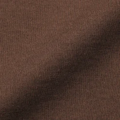 Hot Muji Jersey de lana de punto fino con cuello redondo para hombre