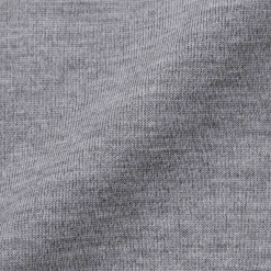 Hot Muji Jersey de lana de punto fino con cuello redondo para hombre