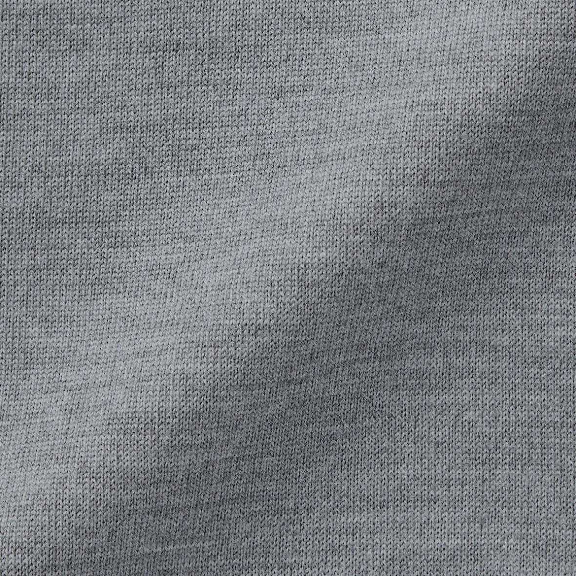 Hot Muji Jersey de lana de punto fino con cuello redondo para hombre