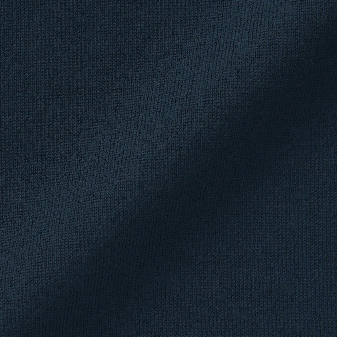 Hot Muji Jersey de lana de punto fino con cuello redondo para hombre