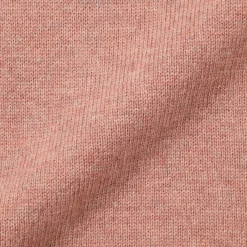 Outlet Muji Jersey de lana de punto medio con cuello redondo para hombre