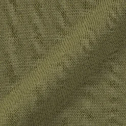 Online Muji Jersey de lana de punto medio con cuello redondo para mujer