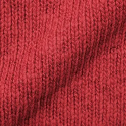 Outlet Muji Jersey de lana merina, punto grueso y cuello redondo para hombre