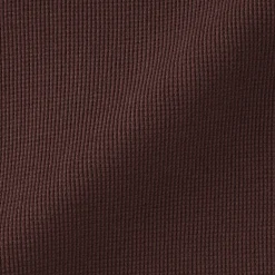 Online Muji Jersey de punto con cuello redondo de algodón orgánico para mujer