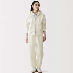 Outlet Muji Joggers de mezcla de algodón para mujer