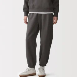 Outlet Muji Joggers de mezcla de algodón para mujer