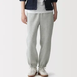 Outlet Muji Joggers de mezcla de algodón para mujer