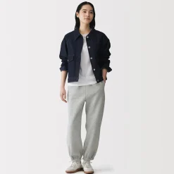 Outlet Muji Joggers de mezcla de algodón para mujer