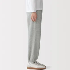 Outlet Muji Joggers de mezcla de algodón para mujer