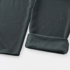 Sale Muji Joggers de punto con dobladillo abierto para hombre