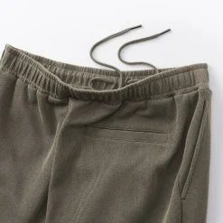 Sale Muji Joggers de punto con dobladillo abierto para hombre