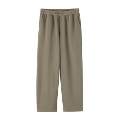 Sale Muji Joggers de punto con dobladillo abierto para hombre